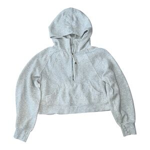 Scuba Oversized Half-Zip Hoodie